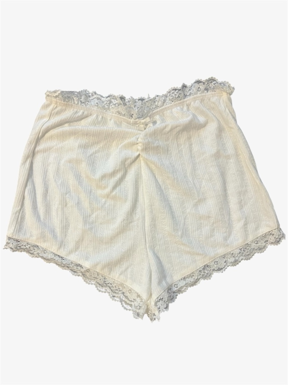 Cider Ivory Lace-Trim Sleep Shorts size XS